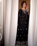 FANCY GEORGETTE EMBROIDERY SEQUENCE WORK GOWN BOTTOM WITH DUPATTA PARTY WEAR WHOLESALE PRICE ETHNIC GARMENT (4)