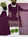 FANCY GEORGETTE EMBROIDERY SEQUENCE WORK TOP SHARARA WITH DUPATTA PARTY WEAR WHOLESALE PRICE ETHNIC GARMENTPARTY WEAR WHOLESALE PRICE ETHNIC GARMENT (4)
