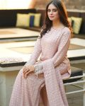 FANCY GEORGETTE EMBROIDERY ZARI AND SEQUENCE WITH PEARL MOTI HANDWORK TOP BOTTOM WITH DUPATTA FESTIVE WEAR WHOLESALE PRICE ETHNIC GARMENT (15)