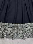 FANCY GEORGETTE THREAD SEQUENCE WORK LEHENGA CHOLI WITH DUPATTA PARTY WEAR WHOLESALE PRICE ETHNIC GARMENT (5)