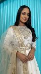 FANCY GEORGETTE ZARI SEQUENCE WORK GOWN WITH DUPATTA PARTY WEAR WHOLESALE PRICE ETHNIC GARMENT (4)
