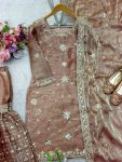 FANCY JIMMY CHOO EMBROIDERY SEQUENCE WORK TOP SHARARA WITH DUPATTA PARTY WEAR WHOLESALE PRICE ETHNIC GARMENT (3)
