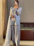 FANCY JIMMY CHOO EMBROIDERY WORK AND HAND WORK TOP FARSHI PALAZZO WITH DUPATTA FESTIVE WEAR WHOLESALE PRICE ETHNIC GARMENT (5)