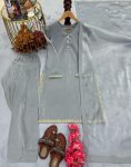 FANCY JIMMY CHOO EMBROIDERY WORK AND HAND WORK TOP FARSHI PALAZZO WITH DUPATTA FESTIVE WEAR WHOLESALE PRICE ETHNIC GARMENT (5)
