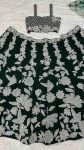 FANCY KASTURI SILK RAINBOW SEQUENCE WORK LEHENGA CHOLI WITH DUPATTA PARTY WEAR WHOLESALE PRICE ETHNIC GARMENT (3)