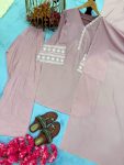 FANCY NATURAL SATIN EMBROIDERY WORK TOP FARSHI PALAZZO WITH DUPATTA FESTIVE WEAR WHOLESALE PRICE ETHNIC GARMENT (4)