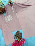 FANCY NATURAL SATIN EMBROIDERY WORK TOP FARSHI PALAZZO WITH DUPATTA FESTIVE WEAR WHOLESALE PRICE ETHNIC GARMENT (4)