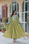 FANCY PURE COTTON DIGITAL PRINTED TOP BOTTOM WITH DUPATTA FESTIVE WEAR WHOLESALE PRICE ETHNIC GARMENT (5)