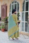 FANCY PURE COTTON DIGITAL PRINTED TOP BOTTOM WITH DUPATTA FESTIVE WEAR WHOLESALE PRICE ETHNIC GARMENT (5)