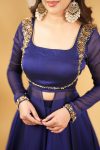 FANCY RANGOLI SILK HANDWORK TOP LEHENGA WITH DUPATTA PARTY WEAR WHOLESALE PRICE ETHNIC GARMENT (4)