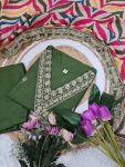 FANCY RAYON SEQUENCE CODING EMBROIDERY WORK TOP BOTTOM WITH DUPATTA PARTY WEAR WHOLESALE PRICE ETHNIC GARMENT (7)