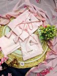 FANCY VISCOSE FRENCH CREEP PRINTED TOP BOTTOM WITH DUPATTA FESTIVE WEAR WHOLESALE PRICE ETHNIC GARMENT (3)