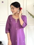 FASHIONABLE CHANDERI SILK EMBROIDERY WORK TOP BOTTOM WITH DUPATTA PARTY WEAR WHOLESALE PRICE ETHNIC GARMENT (3)