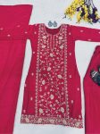 FASHIONABLE CHINON CODING SEQUENCE EMRBOIDERY WORK TOP PALAZZO WITH DUPATTA PARTY WEAR WHOLESALE PRICE ETHNIC GARMENT (3)