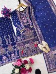 FASHIONABLE CHINON DIGITAL PRINTED HANDWORK TOP PALAZZO WITH DUPATTA PARTY WEAR WHOLESALE PRICE ETHNIC GARMENT (5)