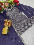 FASHIONABLE CHINON EMBROIDERY THREAD SEQUENCE WORK TOP PALAZZO WITH DUPATTA PARTY WEAR WHOLESALE PRICE ETHNIC GARMENT (4)