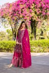 FASHIONABLE CHINON EMBROIDERY THREAD SEQUENCE WORK TOP PALAZZO WITH DUPATTA PARTY WEAR WHOLESALE PRICE ETHNIC GARMENT (6)