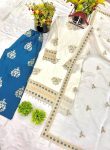 FASHIONABLE CHINON SILK EMBROIDERY SEQUENCE LACE WORK TOP PALAZZO WITH DUPATTA PARTY WEAR WHOLESALE PRICE ETHNIC GARMENT (5)