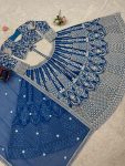 FASHIONABLE GEORGETTE CODING SEQUENCE WORK LEHENGA CHOLI WITH DUPATTA PARTY WEAR WHOLESALE PRICE ETHNIC GARMENT (4)