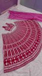 FASHIONABLE HEAVY SLUB THREAD & PAPER MIRROR WORK LEHENGA CHOLI WITH DUPATTA PARTY WEAR WHOLESALE PRICE ETHNIC GARMENT (6)