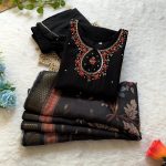 FASHIONABLE SOFT SILK THREAD SEQUENCE HAND WORK TOP BOTTOM WITH DUPATTA PARTY WEAR WHOLESALE PRICE ETHNIC GARMENT (2)