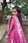 FASHIONABLE TABBY ORGANZA SILK EMBROIDERY WORK TOP WITH DUPATTA PARTY WEAR WHOLESALE PRICE ETHNIC GARMENT (5)