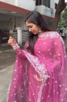 FASHIONABLE TABBY ORGANZA SILK EMBROIDERY WORK TOP WITH DUPATTA PARTY WEAR WHOLESALE PRICE ETHNIC GARMENT (5)