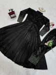 GEORGEOUS CHINON SILK THREAD SEQUENCE WORK TOP WITH BOTTOM PARTY WEAR WHOLESALE PRICE ETHNIC GARMENT (6)