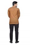 LATEST COTTON SLUB PRINTED MEN’S SHORT KURTA FESTIVE WEAR WHOLESALE PRICE ETHNIC GARMENT (8)