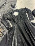 LATEST JIMMY CHOO EMBROIDERY SEQUENCE WORK GOWN BOTTOM WITH DUPATTA PARTY WEAR WHOLESALE PRICE ETHNIC GARMENT (2)