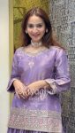 LATEST JIMMY CHOO EMBROIDERY SEQUENCE WORK TOP LEHENGA WITH DUPATTA PARTY WEAR WHOLESALE PRICE ETHNIC GARMENT (1)