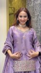 LATEST JIMMY CHOO EMBROIDERY SEQUENCE WORK TOP LEHENGA WITH DUPATTA PARTY WEAR WHOLESALE PRICE ETHNIC GARMENT (1)