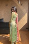 LATEST JIMMY CHOO SEQUENCE EMBROIDERY WORK AND LACE WORK TOP BOTTOM WITH DUPATTA FESTIVE WEAR WHOLESALE PRICE ETHNIC GARMENT (4)