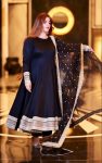 LATEST RAYON COTTON SEQUENCE AND ZARI THREAD EMBROIDERY WORK GOWN BOTTOM WITH DUPATTA FESTIVE WEAR WHOLESALE PRICE ETHNIC GARMENT (5)