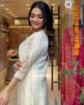 MOST PICKED CHANDERI SILK EMBROIDERY WORK TOP BOTTOM WITH DUPATTA PARTY WEAR WHOLESALE PRICE ETHNIC GARMENT (7)