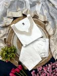 MOST PICKED CHANDERI SILK EMBROIDERY WORK TOP BOTTOM WITH DUPATTA PARTY WEAR WHOLESALE PRICE ETHNIC GARMENT (7)