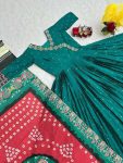 MOST PICKED CHINON EMBROIDERY THREAD SEQUENCE WORK GOWN WITH DUPATTA PARTY WEAR WHOLESALE PRICE ETHNIC GARMENT (4)