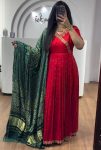 MOST PICKED CHINON EMBROIDERY THREAD SEQUENCE WORK GOWN WITH DUPATTA PARTY WEAR WHOLESALE PRICE ETHNIC GARMENT (5)