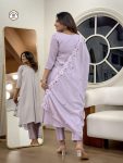 MOST PICKED CHINON EMBROIDERY WORK TOP BOTTOM WITH DUPATTA PARTY WEAR WHOLESALE PRICE ETHNIC GARMENT (5)