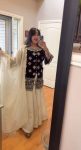 MOST PICKED CHINON SILK EMBROIDERY SEQUENCE WORK TOP PALAZZO WITH DUPATTA PARTY WEAR WHOLESALE PRICE ETHNIC GARMENT (3)