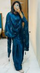 MOST PICKED FENDI SILK PLAIN TOP SALWAR WITH EMBROIDERY WORK DUPATTA PARTY WEAR WHOLESALE PRICE ETHNIC GARMENT (3)