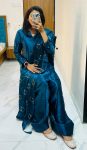 MOST PICKED FENDI SILK PLAIN TOP SALWAR WITH EMBROIDERY WORK DUPATTA PARTY WEAR WHOLESALE PRICE ETHNIC GARMENT (3)