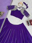 MOST PICKED GEOREGTTE EMBROIDERY SEQUENCE WORK LEHENGA CHOLI WITH DUPATTA PARTY WEAR WHOLESALE PRICE ETHNIC GARMENT (2)