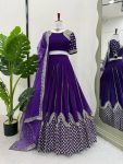 MOST PICKED GEOREGTTE EMBROIDERY SEQUENCE WORK LEHENGA CHOLI WITH DUPATTA PARTY WEAR WHOLESALE PRICE ETHNIC GARMENT (2)