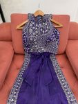 MOST PICKED JIMMY CHOO THREAD SEQUENCE WORK SAREE WITH UNSTITCHED BLOUSE PARTY WEAR WHOLESALE PRICE ETHNIC GARMENT (3)