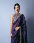 MOST PICKED JIMMY CHOO THREAD SEQUENCE WORK SAREE WITH UNSTITCHED BLOUSE PARTY WEAR WHOLESALE PRICE ETHNIC GARMENT (3)