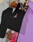 MOST PICKED RAYON THREAD EMBROIDERY WORK TOP PATIYALA WITH DUPATTA PARTY WEAR WHOLESALE PRICE ETHNIC GARMENT (1)