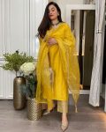 MOST PICKED ROMAN SILK SEQUENCE EMBROIDERY AND MIRROR LACE WORK TOP BOTTOM WITH DUPATTA PARTY WEAR WHOLESALE PRICE ETHNIC GARMENT (4)