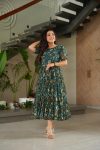 NEEW ARRIVAL GEORGETTE PRINTED ONEPIECE CASUAL WEAR WHOLESALE PRICE ETHNIC GARMENT (1)