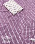 NEW ARRICAL CHIFFON ZARI WOVEN WORK SAREE WITH UNSTITCHED BLOUSE PARTY WEAR WEAR WHOLESALE PRICE ETHNIC GARMENT (2)